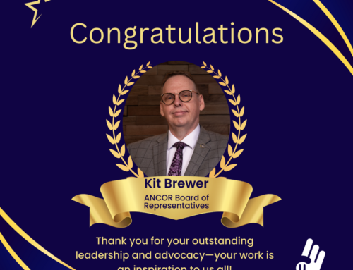 Kit Brewer Elected to ANCOR’s Board of Representatives